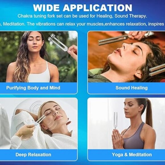 Mllusxg | Tuning Forks Set NWT - Picture 3 of 14